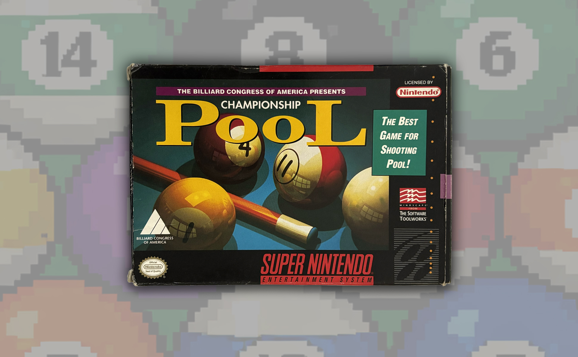 Championship Pool SNES (US)
